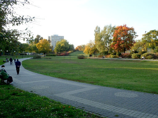 Warszawa, park