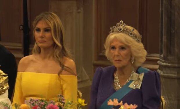 Melania Trump, królowa Kamila/YouTube @The White house