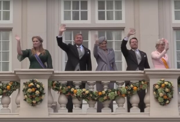 księżniczka Amalia i rodzina królewska / YouTube: RoyalTV by Rick Evers