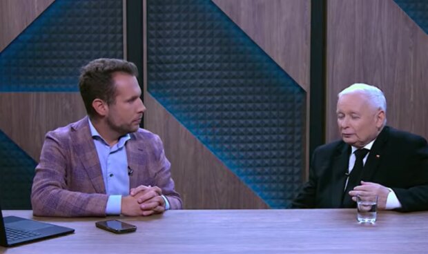 Jan Kanthak i Jarosław Kaczyński/YouTube @Kanał Zero