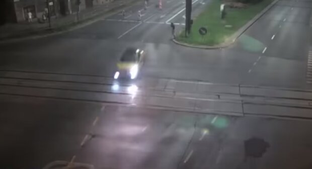Wypadek w Krakowie/YouTube @TVP Info