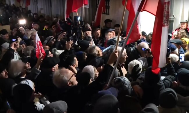 Manifestacja/YT @Wirtualna Polska