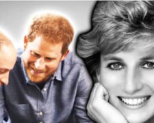 Księżę William, książę Harry, księżna Diana/YouTube @Dla Ciekawskich