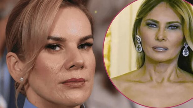 Marta Nawrocka i Melania Trump, screen Youtube @plotkanews1707