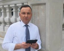 Andrzej Duda, screen Youtube @WPalacuPrezydenckim