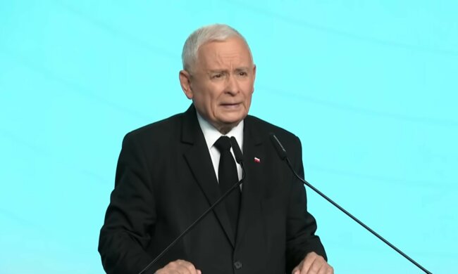 Jarosław Kaczyński, screen Youtube @polsatnewsplofc