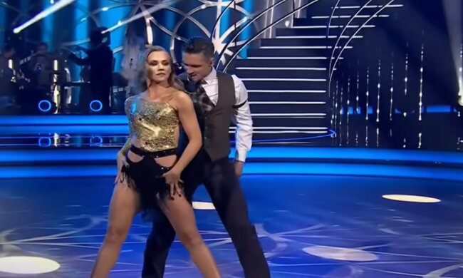 Filip Gurłacz i Agnieszka Kaczorowska, screen Youtube  @Polsat