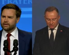 J.D. Vance/YT @Biały Kruk //Andrzej Duda/YT @Prezydent RP