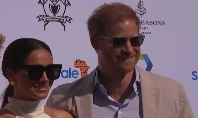 Meghan i Harry, screen Youtube @AssociatedPress