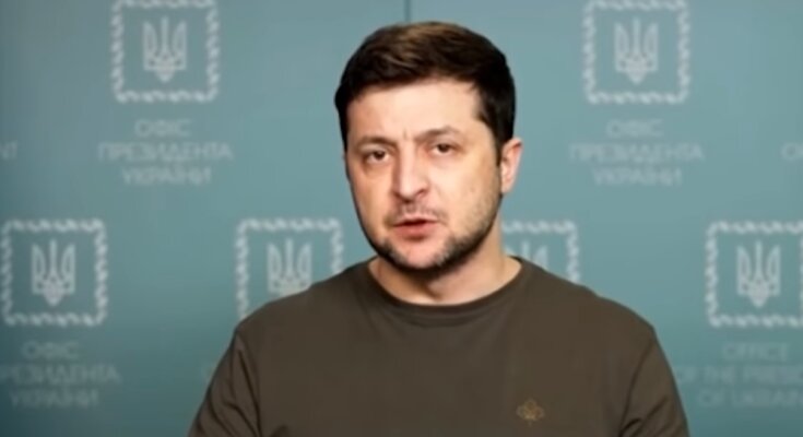 Prezydent Wołodymyr Zełenski/YouTube @naTemat.pl