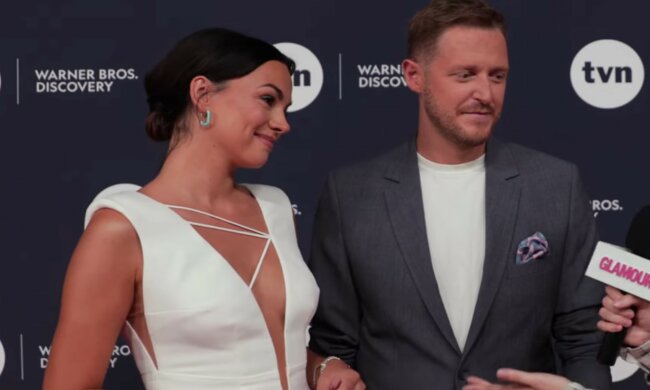 Krupińska i Michałowski, screen Youtube @glamourpolandofficial