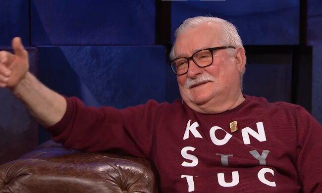 Lech Wałęsa, screen Youtube @tvnpl