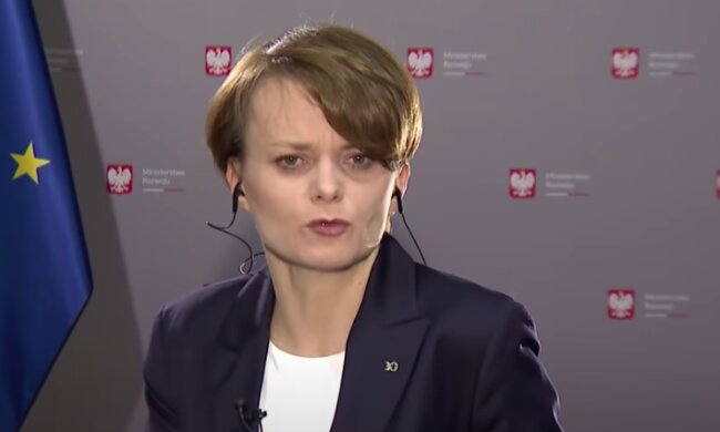 Minister Jadwiga Emilewicz / screen YouTube