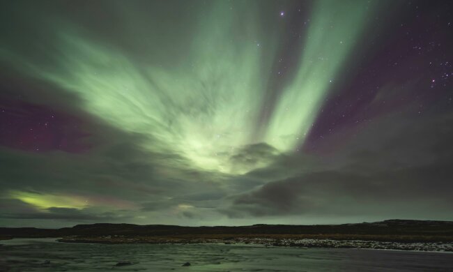 zorza polarna @pexels