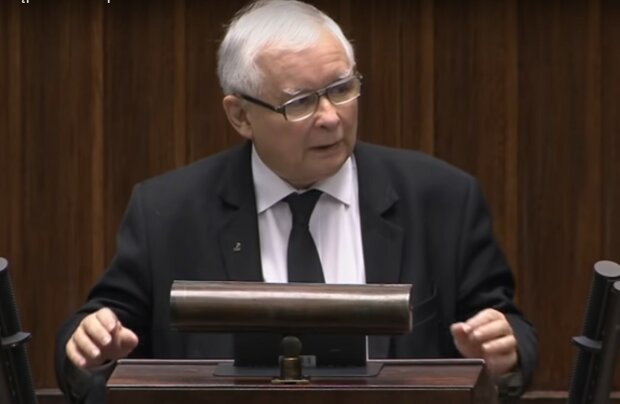 Jarosław Kaczyński / YouTube: Janusz Jaskółka