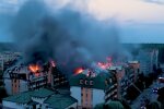 pożar w Ząbkach, screen Youtube @wp-pl