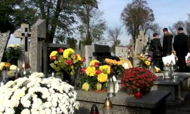 Cmentarz/YouTube @Telewizja Kutno