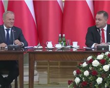 Donald Tusk, Karol Nawrocki/YouTube @Telewizja Republika