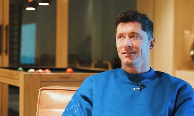 Robert Lewandowski, screen Youtube @FootTruck