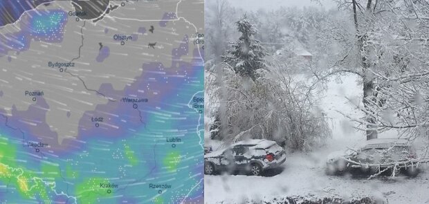 Cyklon Fabian zbliża się do Polski. Synoptycy przewidują burze śnieżne. Które obszary są najbardziej zagrożone