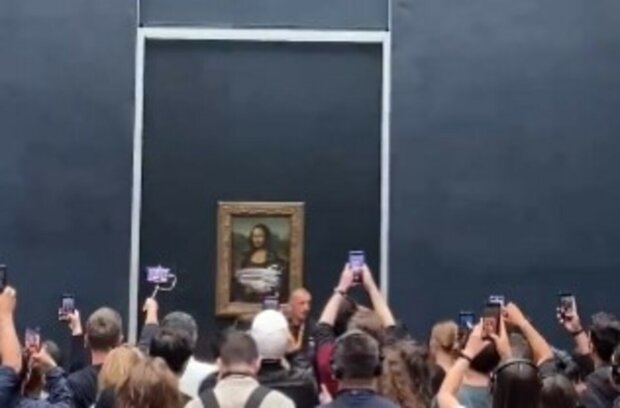Muzeum w Luwrze, Mona Lisa Leonadra da Vinci/Twitter
