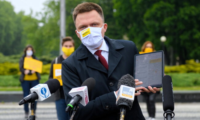 Szymon Hołownia przemówił do Warszawiaków, źródło: Radio ZET