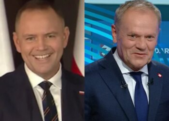 Karol Nawrocki, Donald Tusk/YouTube