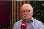 Lech Wałęsa, screen Youtube @radiozet