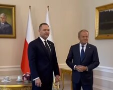 Spotkanie Karola Nawrockiego z prezydentem Donaldem Tuskiem/YouTube @Goniec