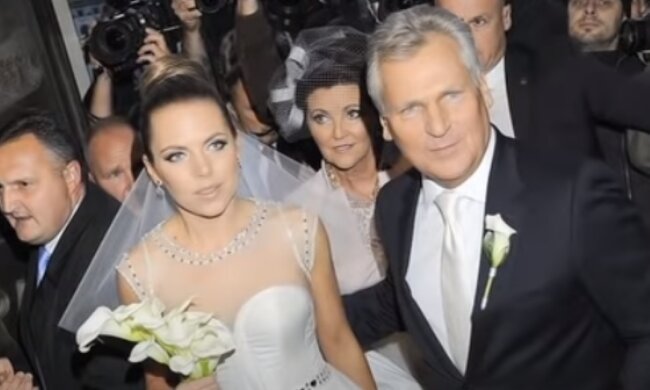 Aleksandra Kwaśniewska z rodzicami/YouTube @gazeta pl