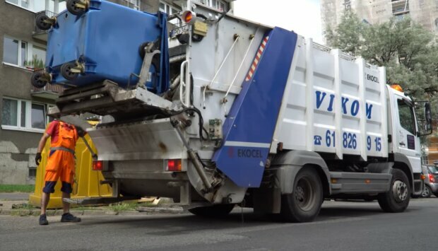 Wywóz śmieci/ Screen youtube