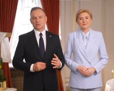 Andrzej Duda i Agata Kornhauser-Duda, screen Youtube @prezydent