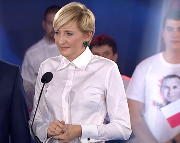 Agata Kornhauser-Duda w czasie kampanii w 2015 roku/YouTube @Andrzej Duda
