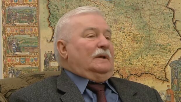 Lech Wałęsa, screen Youtube @dwpolski