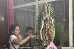 Virgen de Guadalupe, źródło: Facebook/Virgen de Guadalupe Llora en Morelia, en la Col. Obrera