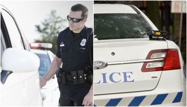 Dlaczego policjant musi dotknąć tylnego światła zatrzymanego samochodu w ... USA?