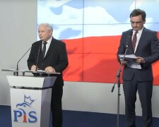 Kaczyński, Ziobro, źródło: YouTube/Prawo i Sprawiedliwość