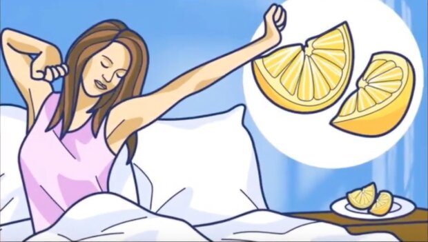 Co się stanie, jeśli zostawisz cytrynę przy łóżku? Screen: You Tube