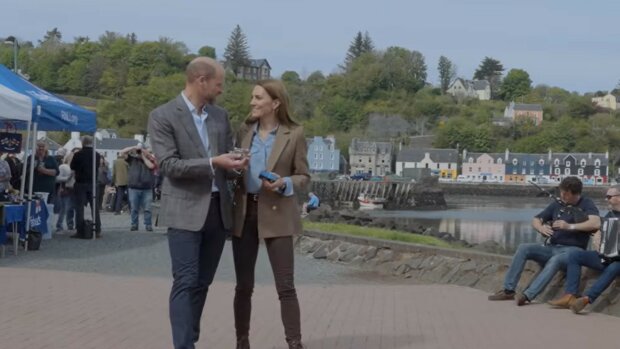 William and Kate, screen Youtube @princeandprincessofwales