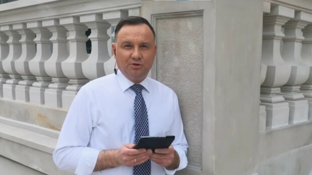 Andrzej Duda, screen Youtube @WPalacuPrezydenckim