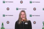 Maja Chwalińska, screen Youtube @rolandgarros
