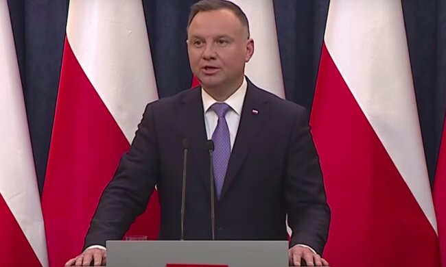 Prezydent Andrzej Duda / YouTube:  TVP Info