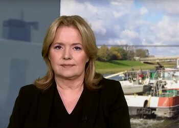 Danuta Holecka, źródło: YouTube/Telewizja Republika