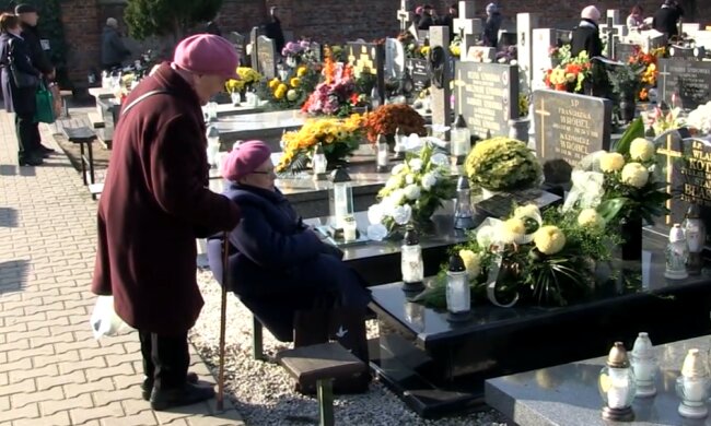 Cmentarz/ YouTube: Telewizja Kutno