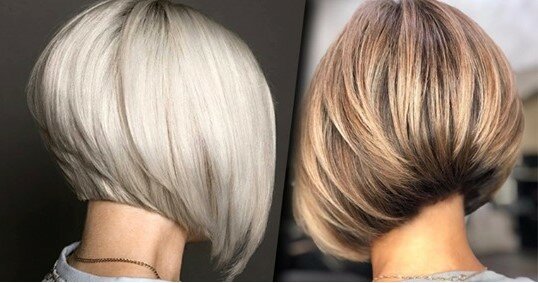 Skalowany bob. Piętnaście stylowych opcji dla kobiet w wieku 45-50 lat