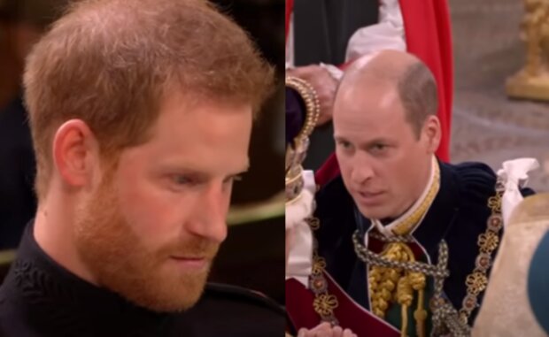 Książę Harry, książę William/ YouTube @BBC NEWS