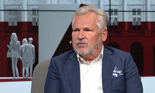 Aleksander Kwaśniewski. Źródło: Youtube Onet Rano