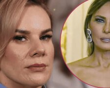 Marta Nawrocka i Melania Trump, screen Youtube @plotkanews1707