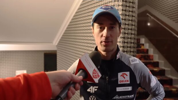 Kamil Stoch, screen Youtube @skijumping_pl