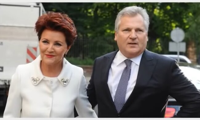Aleksander Kwaśniewski, Jolanta Kwaśniewska. Źródło: Youtube Plotki Rozrywka